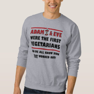 De Eerste Vegetariërs Grappige T-Shirt Uitspraken