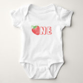 De eerste verjaardag van Berry Girl Romper (Voorkant)