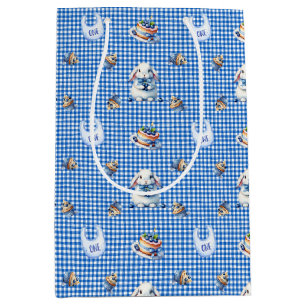De eerste verjaardag van Blueberry Bunny! Medium Cadeauzakje