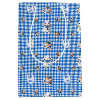 De eerste verjaardag van Blueberry Bunny! Medium Cadeauzakje