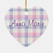 De eerste verjaardag van de baby keramisch ornament (Achterkant)