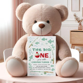 De eerste verjaardag van de grote jongen kaart