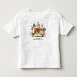 De eerste verjaardag van Enchanted Forest Woodland Kinder Shirts