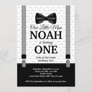 De eerste verjaardag van het kleine Man Kaart