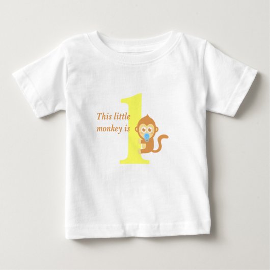 De eerste verjaardag van Little Monkey (Voorkant)