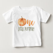 De eerste verjaardag van One Little Pumpkin Baby (Voorkant)