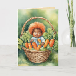 De eerste verjaardag van onze Carrot Top Kaart
