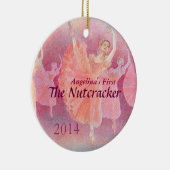 De eerste voedingskraker van je danseres keramisch ornament (Rechts)