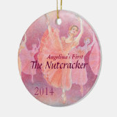 De eerste voedingskraker van je danseres keramisch ornament (Links)