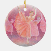 De eerste voedingskraker van je danseres keramisch ornament (Achterkant)