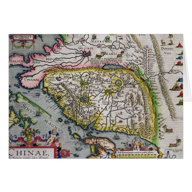 De eerste Westerne Atlas China | 1584 (Voorkant Horizontaal)