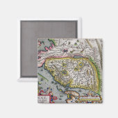 De eerste Westerne Atlas China | 1584 Magneet (Voorkant / Achterkant)