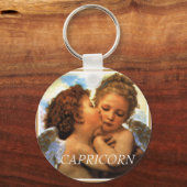de eerste zoen engelenkerubs, CAPRICORN Sleutelhanger (Voorkant)