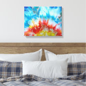 "De eerste zonsondergang" Christelijk Canvas Afdruk (Insitu (Slaapkamer))