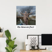 De eerwaarde Fury Poster (Thuiskantoor)