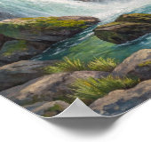 De Eeuwige Afdaling: Een Zonneovergoten Cascade Te Poster (Hoek)