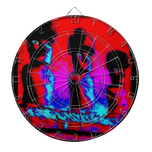 De eeuwige dromen van RapaNui Dartbord (Voorkant)