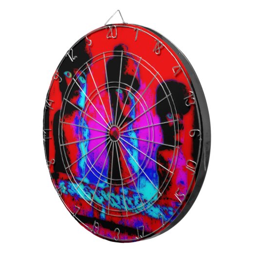 De eeuwige dromen van RapaNui Dartbord (Voorkant Rechts)