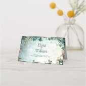 De eeuwige Grace Fantasy bruiloft Plaatskaartje (Achterkant)