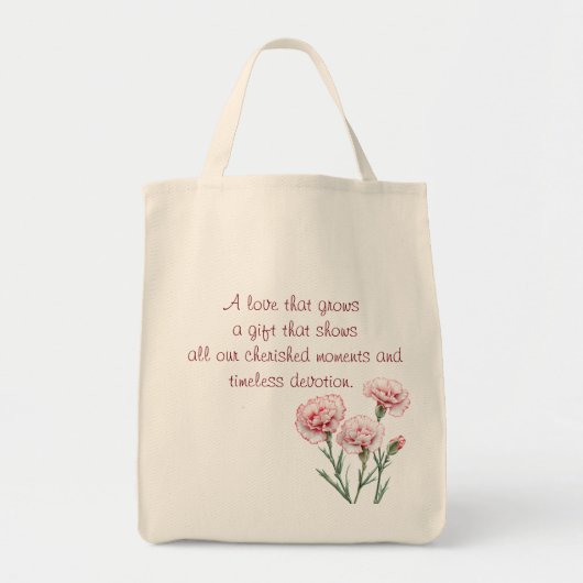 De eeuwige liefde geschenkzak tote bag (Voorkant)