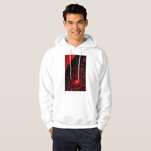 De eeuwige strijd van de duisternis hoodie (Voorkant volledig)