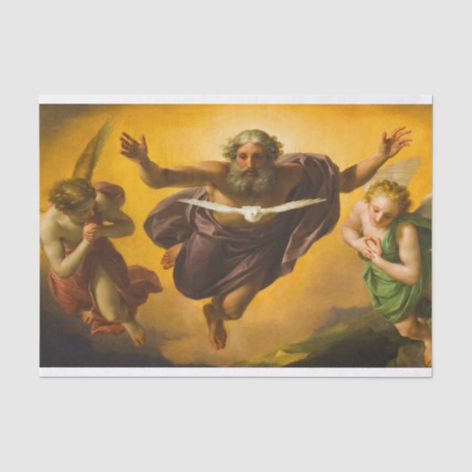 De Eeuwige Vader, Passie van de Christus door Meng Tissuepapier (Voorkant)