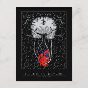De effecten van dopamine - Briefkaart
