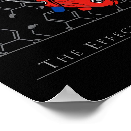 De effecten van dopamine - poster (Hoek)