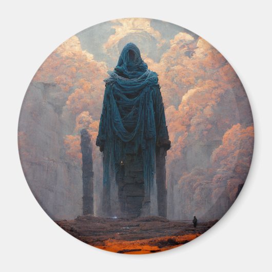 De efficiënte Fantasy Sci-Fi Art Magneet (Voorkant)