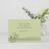 De Egeïsche Zee bewaart de uitnodiging van de Datu (Staand voorkant)