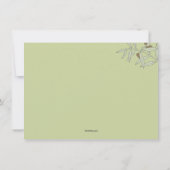 De Egeïsche Zee bewaart de uitnodiging van de Datu (Achterkant)