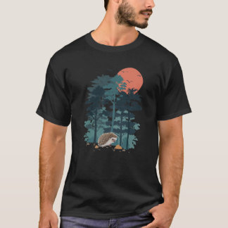De egel-boomgaarden in de bergrug vliegen t-shirt