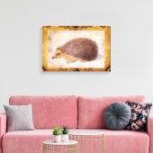 DE EGEL CANVAS AFDRUK (Insitu (Woonkamer))