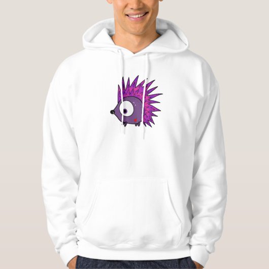 de egel punk hoodie (Voorkant)