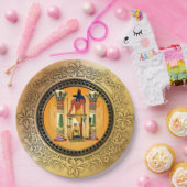 De egypte god anubis papieren bordje (Feest)