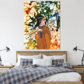 De Egyptische betoger Michael Moffa Canvas Afdruk (Insitu (Slaapkamer))