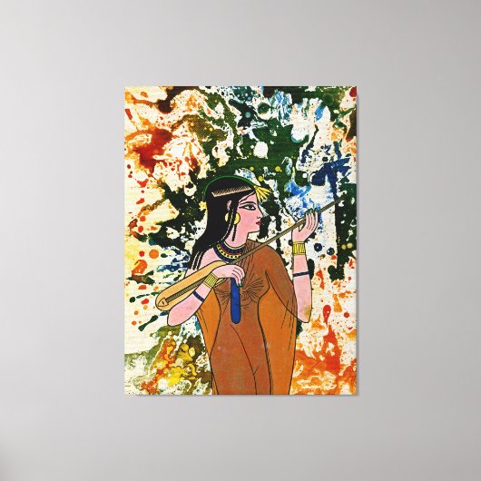 De Egyptische betoger Michael Moffa Canvas Afdruk (Voorkant)