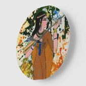 De Egyptische betoger Michael Moffa Grote Klok (Hoek)