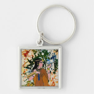 De Egyptische betoger Michael Moffa Sleutelhanger