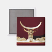 De Egyptische God van de Lucht, Shu. Magneet (Voorkant / Achterkant)