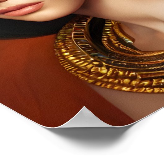 De Egyptische koningin Fantasy Art Poster (Hoek)