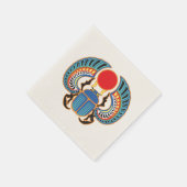 De Egyptische sjaalkever. Ancient Egypte Servet (Hoek)