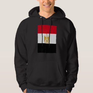 De  Egyptische vlag Egypte terugtrekken Hoodie