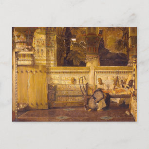 De Egyptische weduwe Alma-Tadema Briefkaart