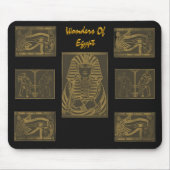 De Egyptische wonderen Bronze Muismat (Voorkant)