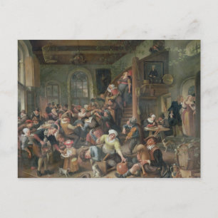 De eierdichtheid briefkaart