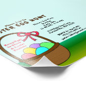 De Eieren van de begroting in een Uitnodiging van Foto Afdruk (Hoek)