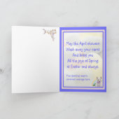 De Eieren van het Puppy van Westie - de Wensen van Feestdagen Kaart (Binnen)