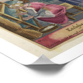 De eieren worden naar behoren in Worms gestrooid,  Poster (Hoek)