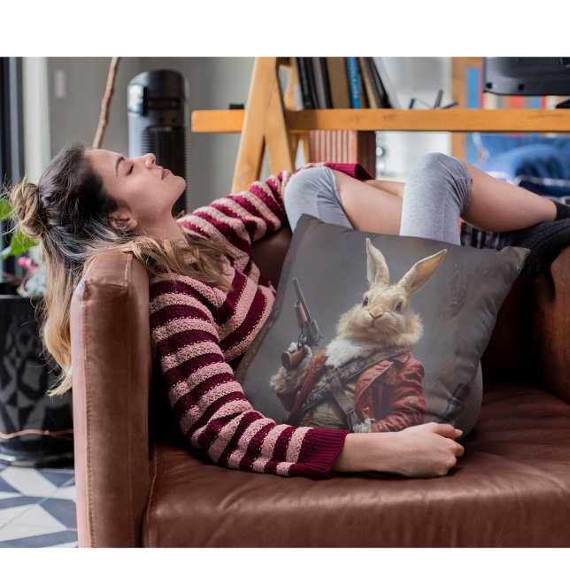 De eierjacht, de jacht op paashaas kussen (Creator heeft geüpload)